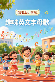 我要上小学啦：趣味英文字母歌