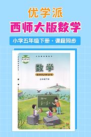 优学派西师大版数学·小学五年级下册·课程同步