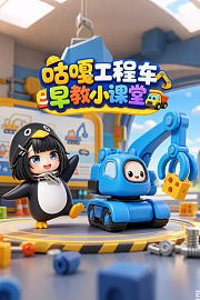 咕嘎工程车早教小课堂