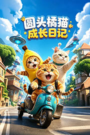 圆头橘猫成长日记