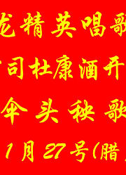 《五龙精英唱歌群》有有公司杜康酒开业庆典