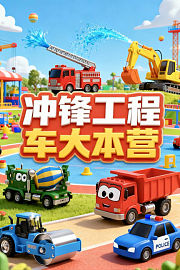 冲锋工程车大本营