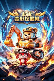 超级变形挖掘机