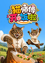 猫师傅开饭啦