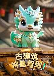 好奇布鲁古建筑神兽驾到