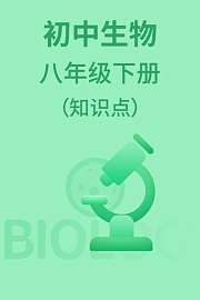 初中生物八年级下册（知识点）