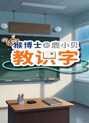 猴博士和鹿小贝教识字