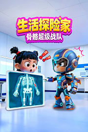 生活探险家：骨骼超级战队