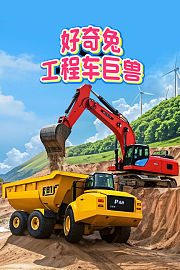 好奇兔：工程车巨兽