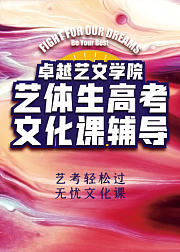 卓越教育艺体生高考文化课复习课网课