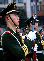 探访国旗护卫队