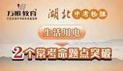 2016湖北中考物理生活用电2个常