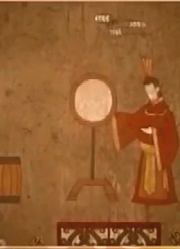 古代男子也会化妆脸上要涂一层白色的粉就相当于现在的粉底