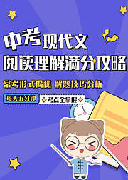初中语文中考现代文阅读理解满分攻略